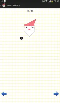 Origami for Christmas android App screenshot 1